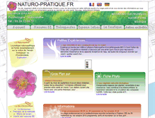 Tablet Screenshot of naturo-pratique.fr